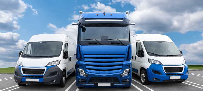 Banner for Commercial Vehicle Leasing