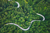 Long road in forest