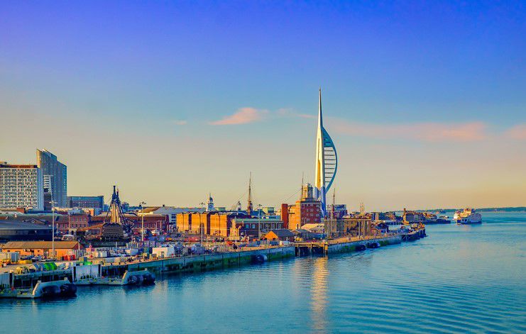 Portsmouth Port, UK