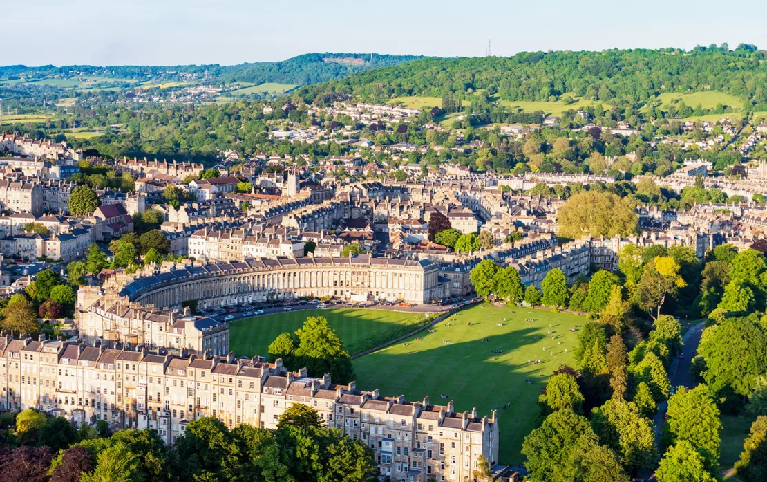 Royal Crescent, Bath Spa, UK