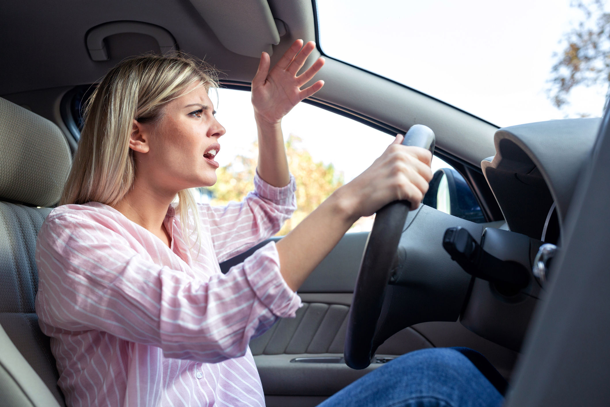 angry driving