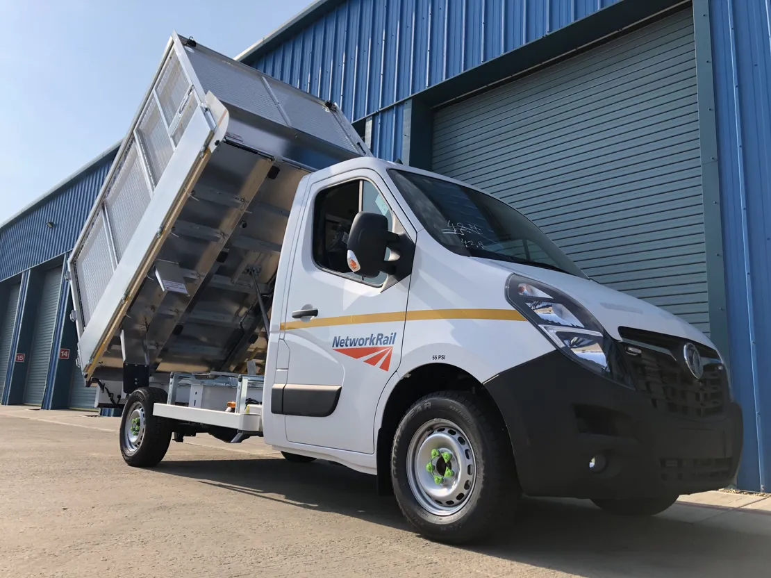 Network rail tipper